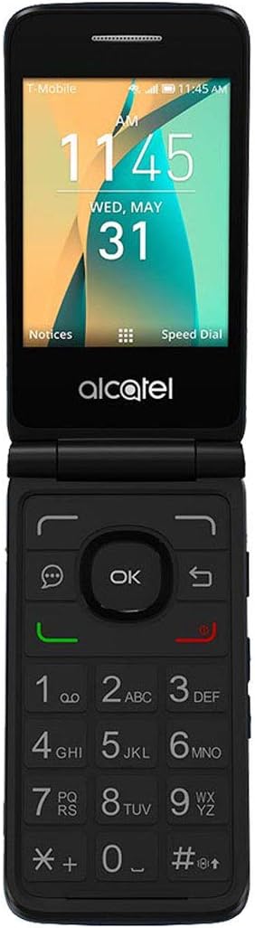 Alcatel Go Flip 4GB 4044W Azul – T-Mobile (renovado)