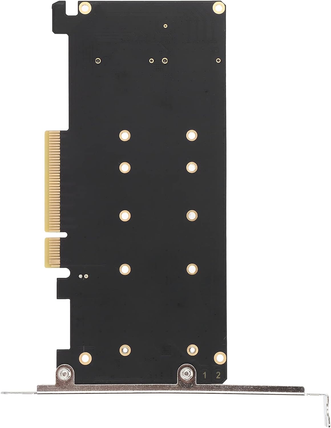 Tarjeta adaptadora dual M.2 NVMe SSD, PCIE X8 M, compatible con tarjeta de llave 2 X4 NVME SSDM.2 PCIE, 2 tarjetas de expansión de 32 Gbps para PC
