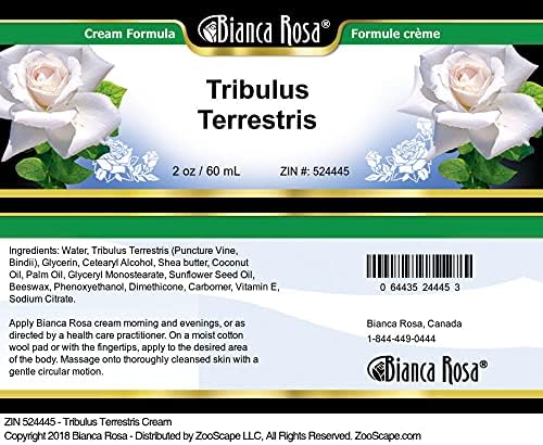 Bianca Rosa Tribulus Terrestris Crema (2 oz, ZIN 524445) – Paquete de 2
