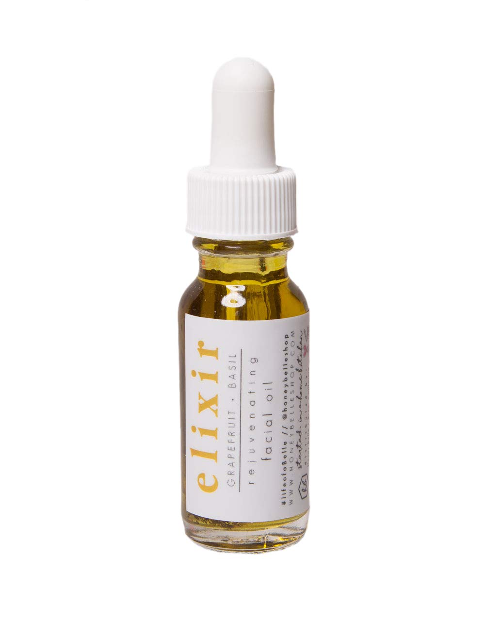 Aceite facial Elixir, blanco