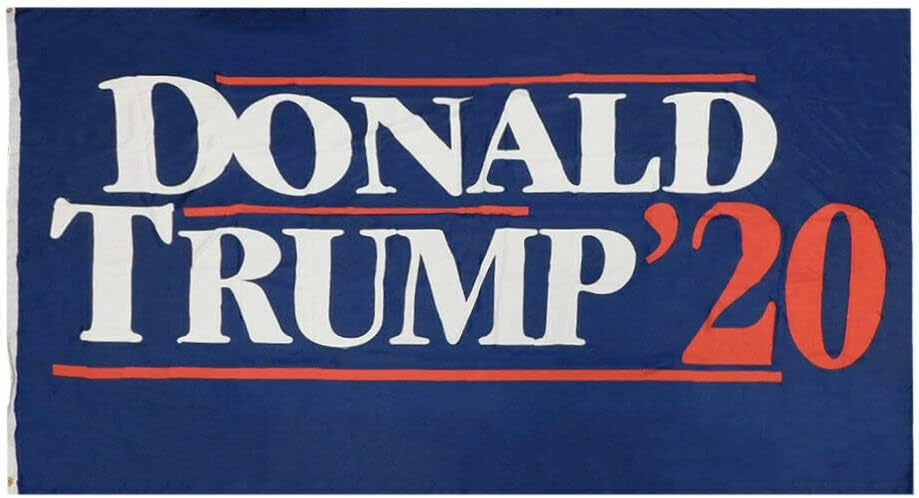 Bandera premium de Donald Trump ’20 68D tejida de nailon de poliéster 6 x 10 pies
