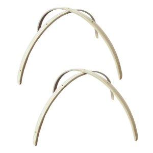 Juego de 2 marcos de madera para colgar móviles, kit de marco de madera para guardería, baby shower recién nacido Juego de 2 marcos de madera para colgar móviles, kit de marco de madera para guardería, baby shower recién nacido