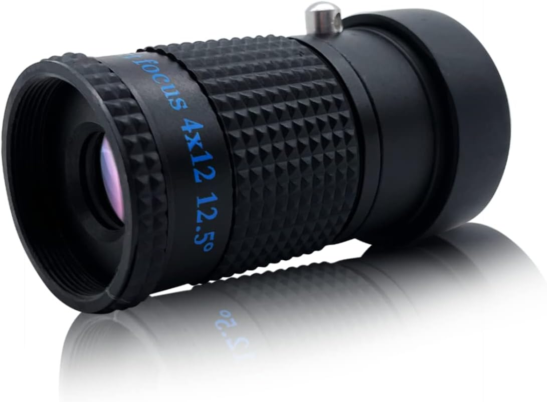 4×12 Arts Monocular Extra Short Focus Reading Monocular Art Alcance para museo westuche suave, correa