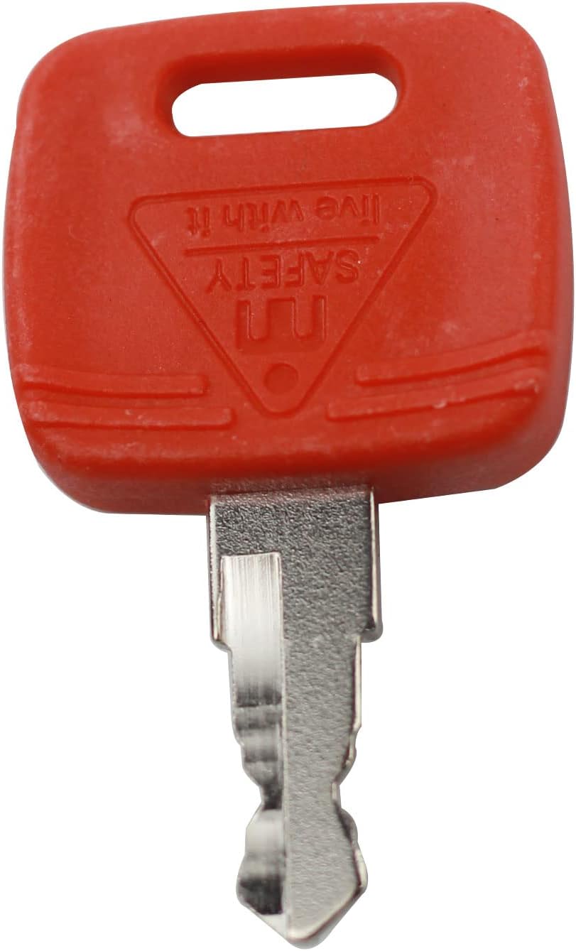 10 llaves de encendido RE183935 RE71557 reemplazo de llave para JD Farm Tractor 3120 3320 3720 4210 4320 4510 4710 5045E 5103 5203 7130 7230