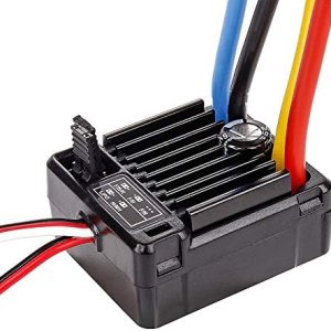 Controlador electrónico de velocidad para coche RC 110 impermeable cepillado ESC 1060 60A WP-1060-RTR Controlador electrónico de velocidad para coche RC 110 impermeable cepillado ESC 1060 60A WP-1060-RTR