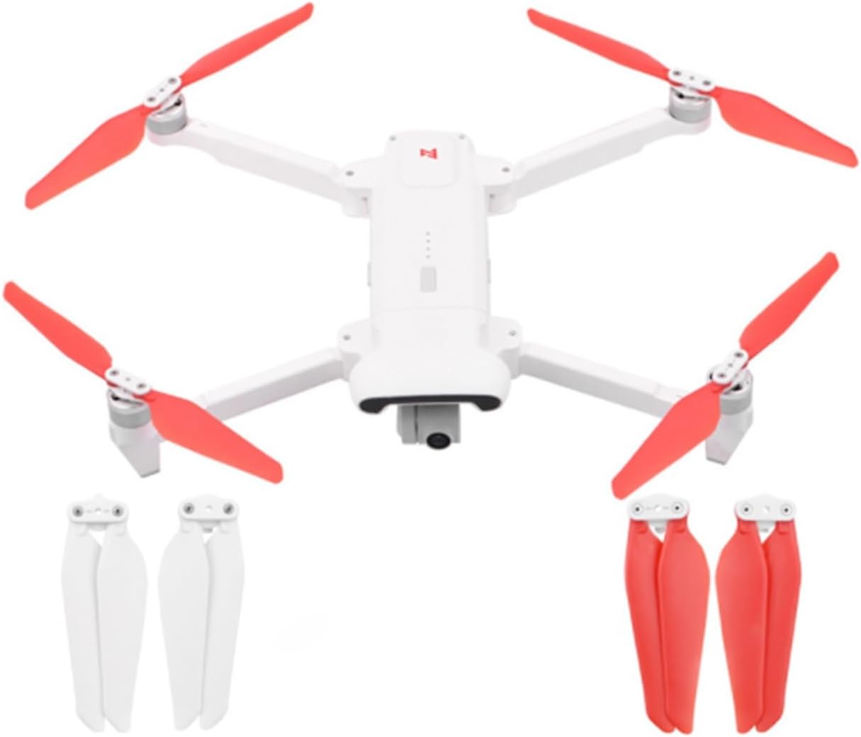 Quick Release Propeller for FIMI X8 SE X8 SE 2020 Drone Replacement Blade Props Guard Landing Gear Drone Accessories (Color  8pcs White)