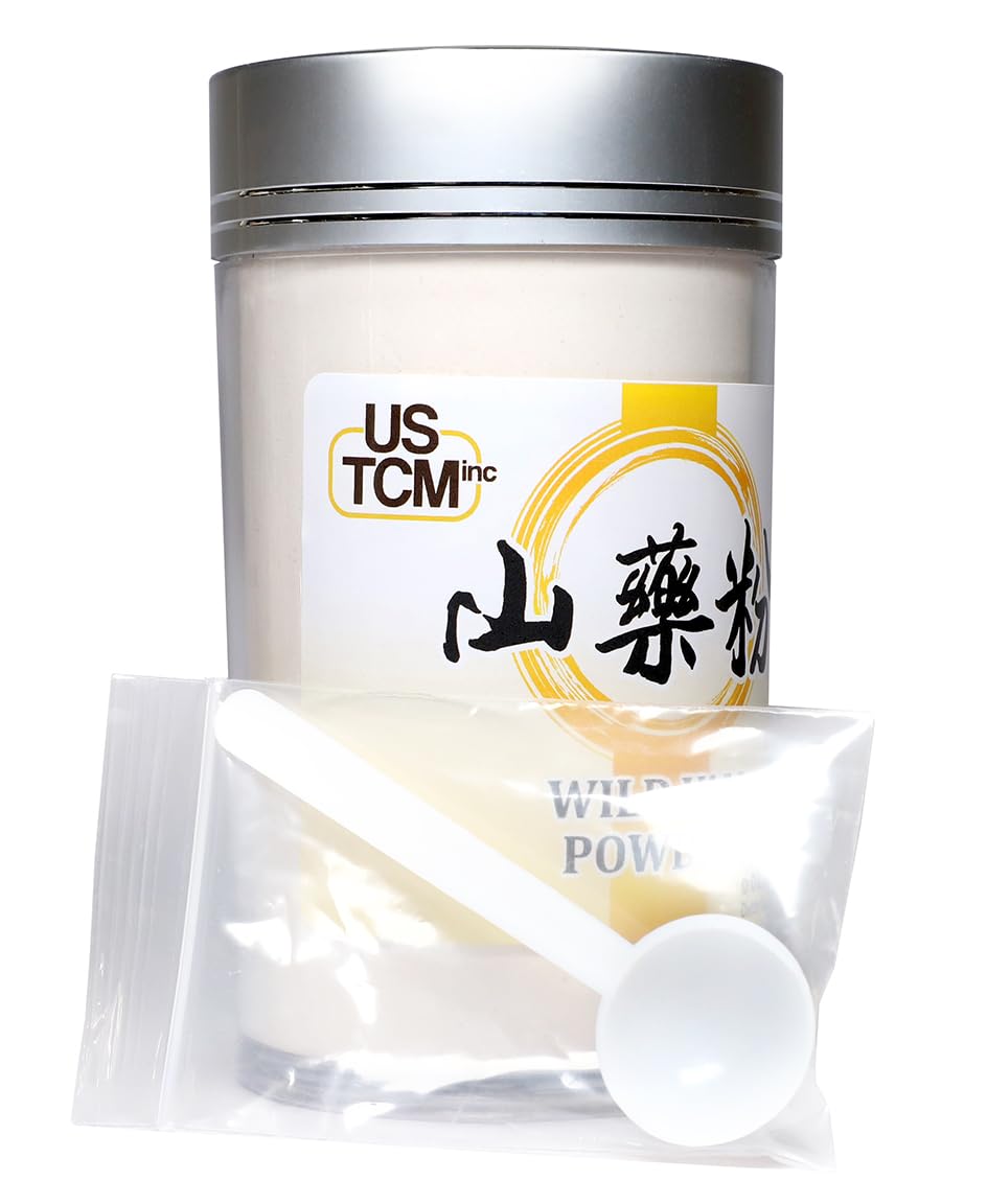 Polvo de ñame silvestre Rhizoma Dioscoreae Polvo de ñame chino Shan Yao Polvo 120mesh (6oz)