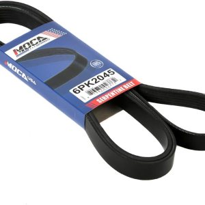 6PK2045 Cinturón de serpentina para Ford F-350 Super Duty 5.4L, 96-00 para Dodge Caravan 3L, 98-04 para Isuzu Rodeo 3.2L, 09-13 para Suzuki Grand 6PK2045 Cinturón de serpentina para Ford F-350 Super Duty 5.4L, 96-00 para Dodge Caravan 3L, 98-04 para Isuzu Rodeo 3.2L, 09-13 para Suzuki Grand