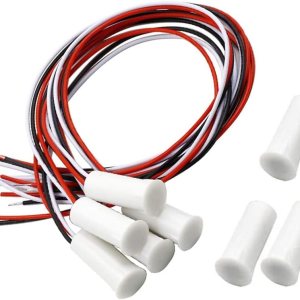 Interruptor magnético RC-35 NCNO empotrado con cable para ventana de puerta, interruptor magnético de puerta, sensor de contacto, para seguridad del Interruptor magnético RC-35 NCNO empotrado con cable para ventana de puerta, interruptor magnético de puerta, sensor de contacto, para seguridad del