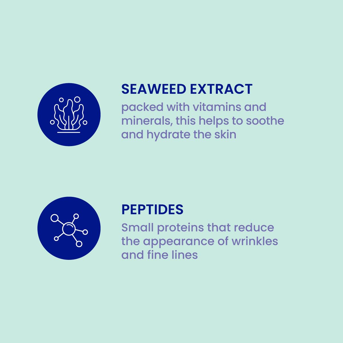 FACETORY Sea the Radiance – Mascarilla refrescante y regeneradora con péptidos, algas marinas, fermentos, mascarilla facial hidratante y calmante