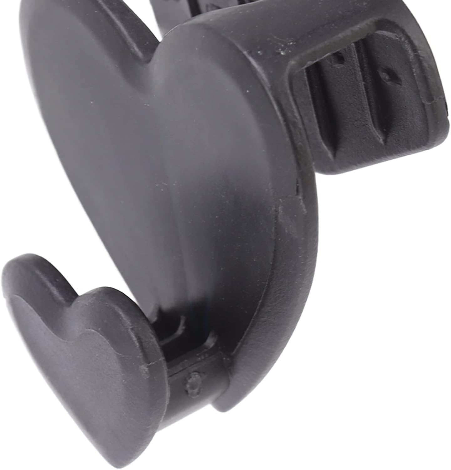 Percha de ropa con forma de corazón negro, 12 piezas, gancho para ahorrar espacio, armario, armario, ropa, ahorro de espacio