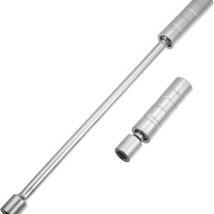 X AUTOHAUX Largo corto 0.630 in giratorio magnético bujía zócalo 38 pulgadas unidad 12 puntos delgada pared enchufe herramienta de extracción X AUTOHAUX Largo corto 0.630 in giratorio magnético bujía zócalo 38 pulgadas unidad 12 puntos delgada pared enchufe herramienta de extracción