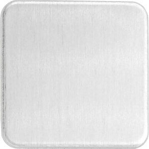 ABBECIAO 50 piezas de aluminio cuadrado de 1-12 pulgadas desbarraadas para estampado y grabado de metal ABBECIAO 50 piezas de aluminio cuadrado de 1-12 pulgadas desbarraadas para estampado y grabado de metal