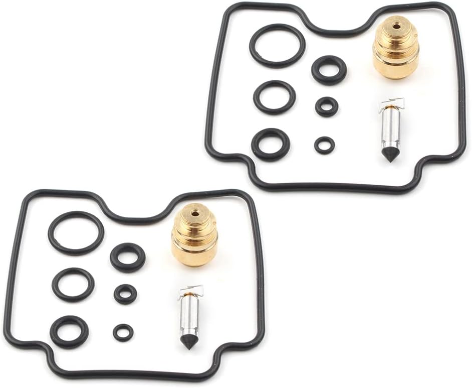 Three T Kit de accesorios de reparación de carburador de motocicleta para Yamaha XVS1100 V Star 1100 1999-2006, negro