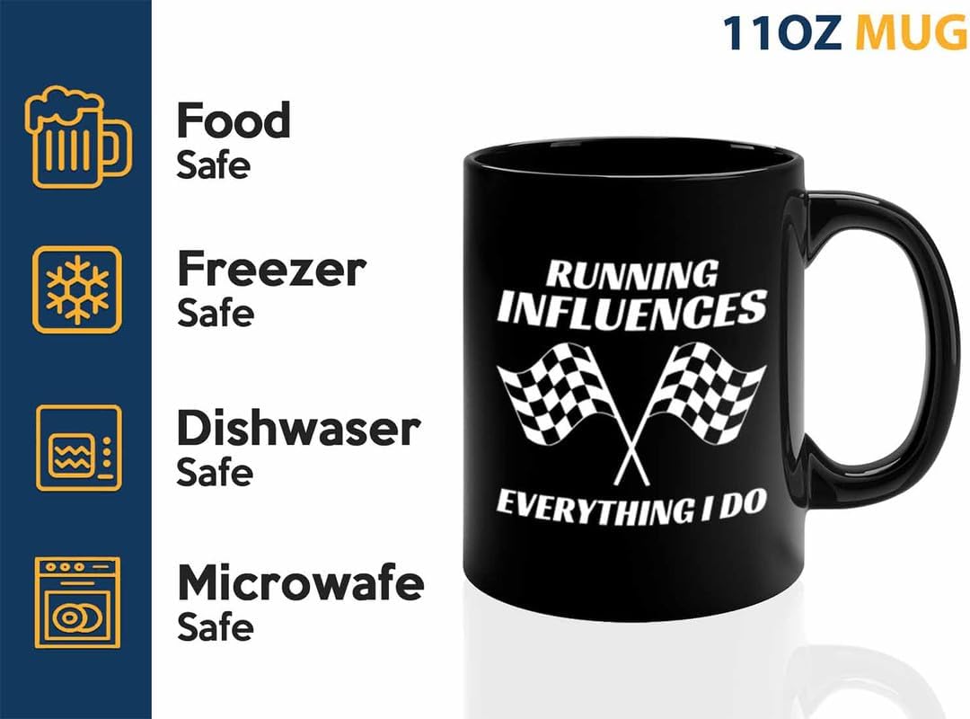 Racer Coffee Mug 11oz Black – Everything I Do – Fuel Speed Racer Car Guys Circuit Automotive Racing Boy Gifts For Him Dad Men Boyfriend