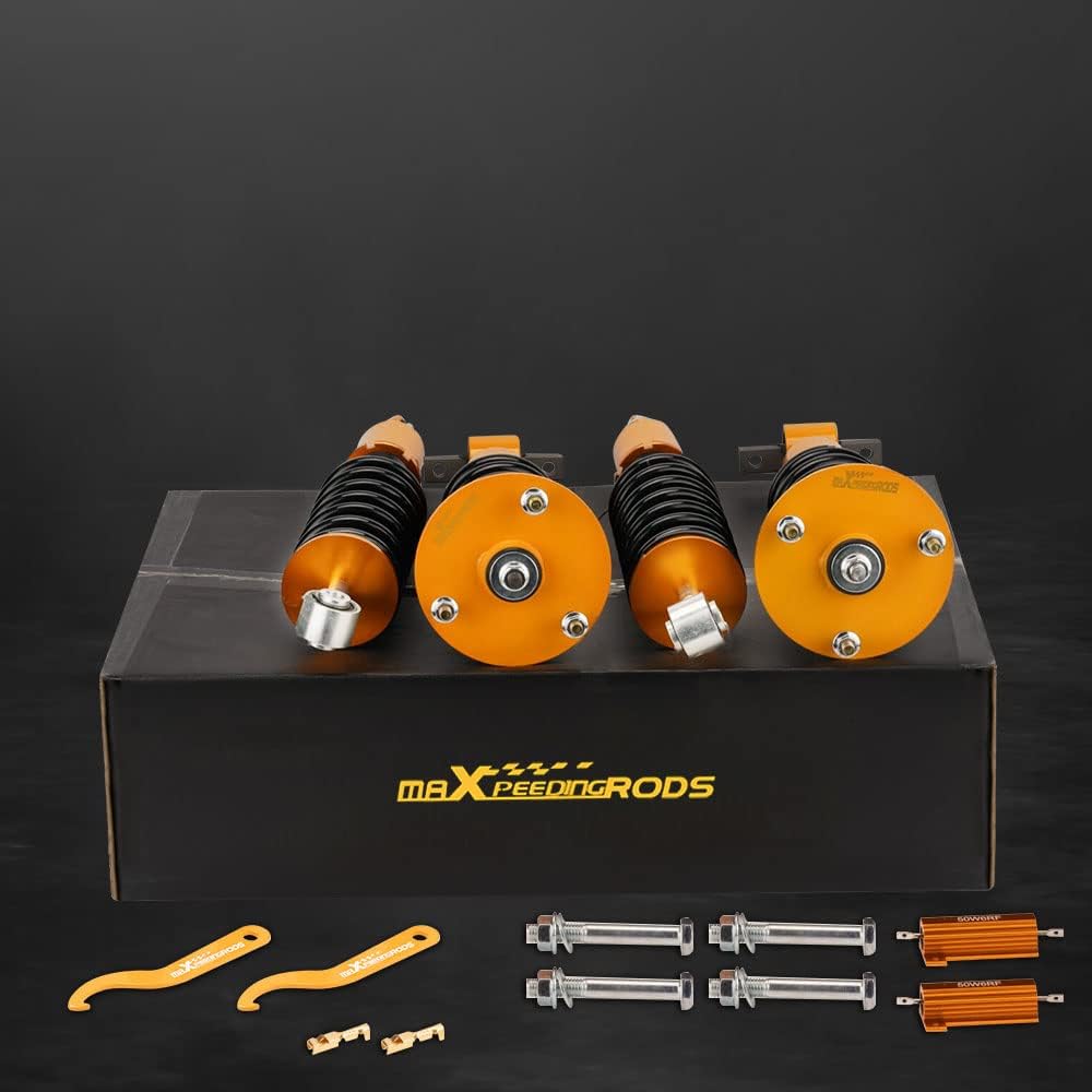 maXpeedingrods Kit de conversión de muelle de suspensión neumática a muelle helicoidal para Cadillac Escalade 2007-2013, para Chevrolet