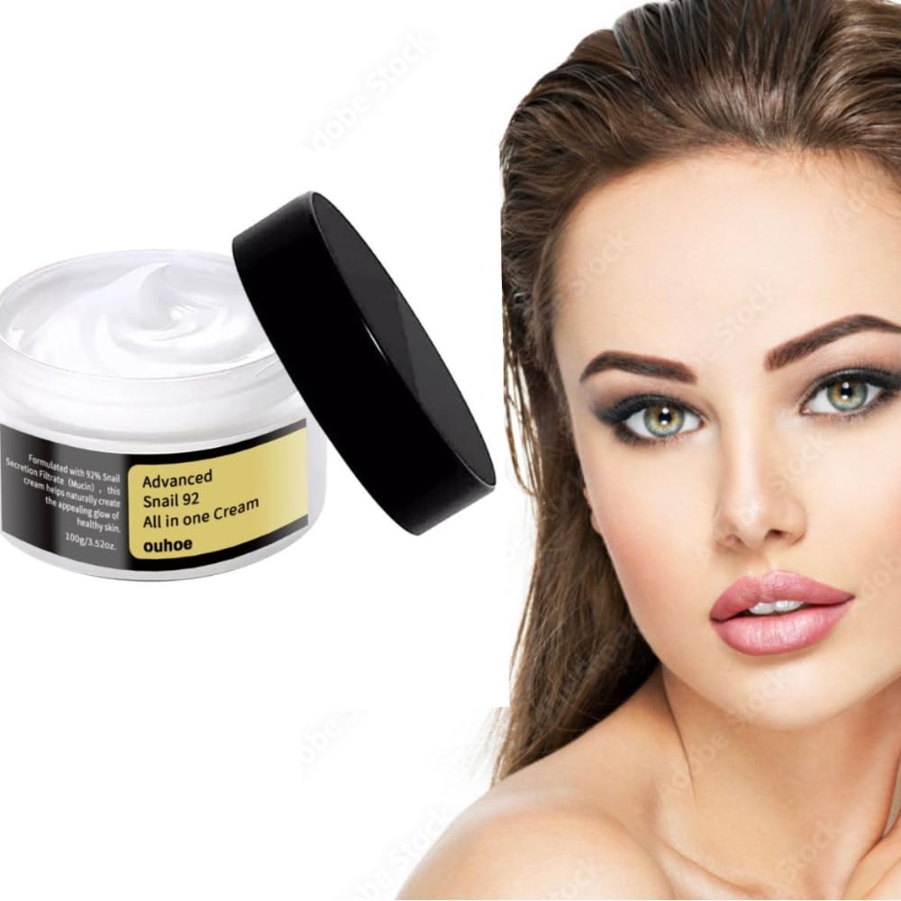 Caracol Mucin Cream Advanced 92% Caracol Mucin Coreano Cuidado de la Piel Hidratante Hidratante Antienvejecimiento Antiarrugas para una piel
