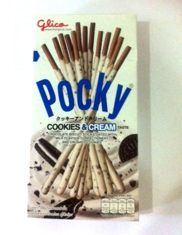 Glico Pocky – Galletas y crema sabor 1.59 oz (paquete de 2)