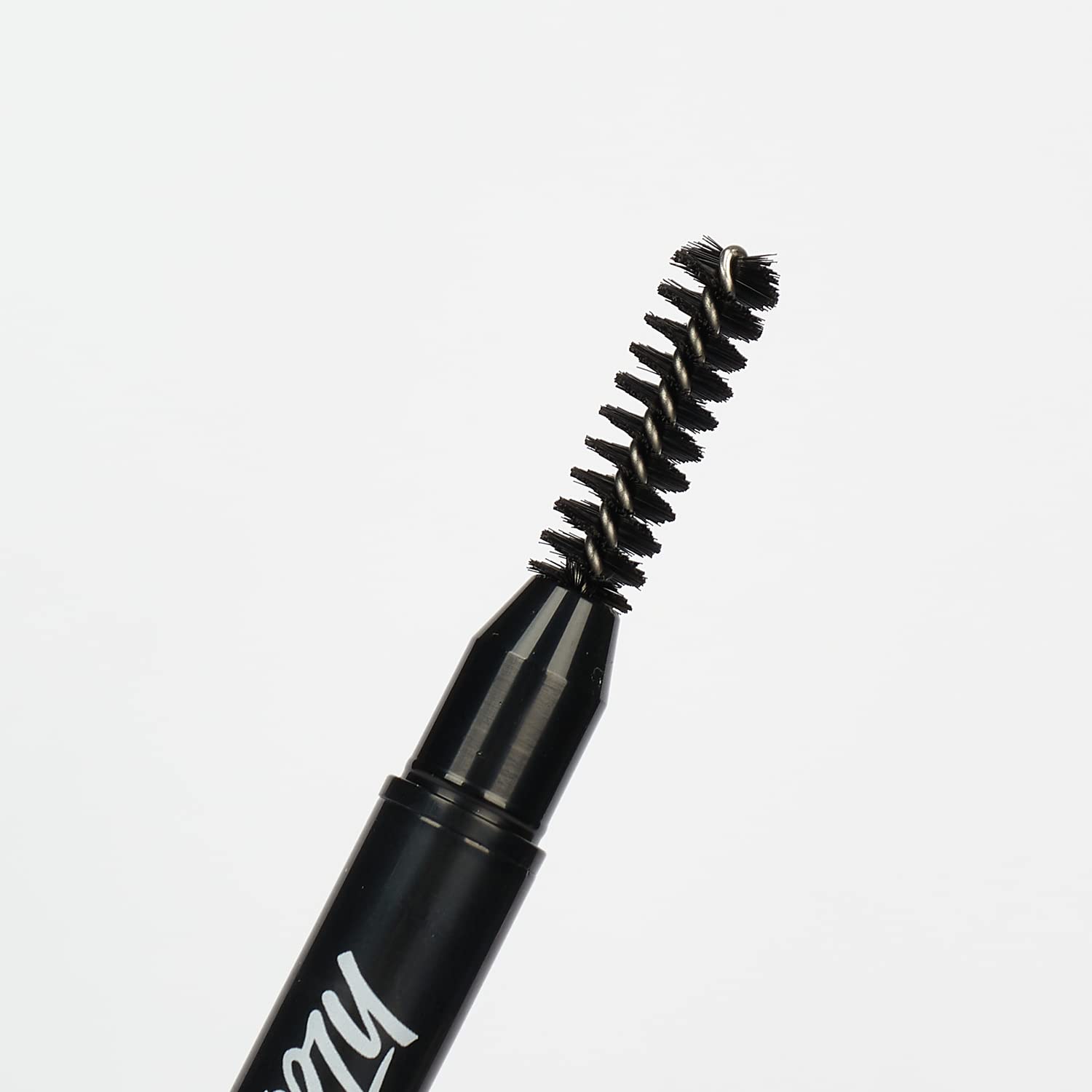 MERZY El primer lápiz de cejas impermeable, de larga duración, color de alta intensidad, punta triangular, marrón almendra (#B3) 0.01 onzas líquidas