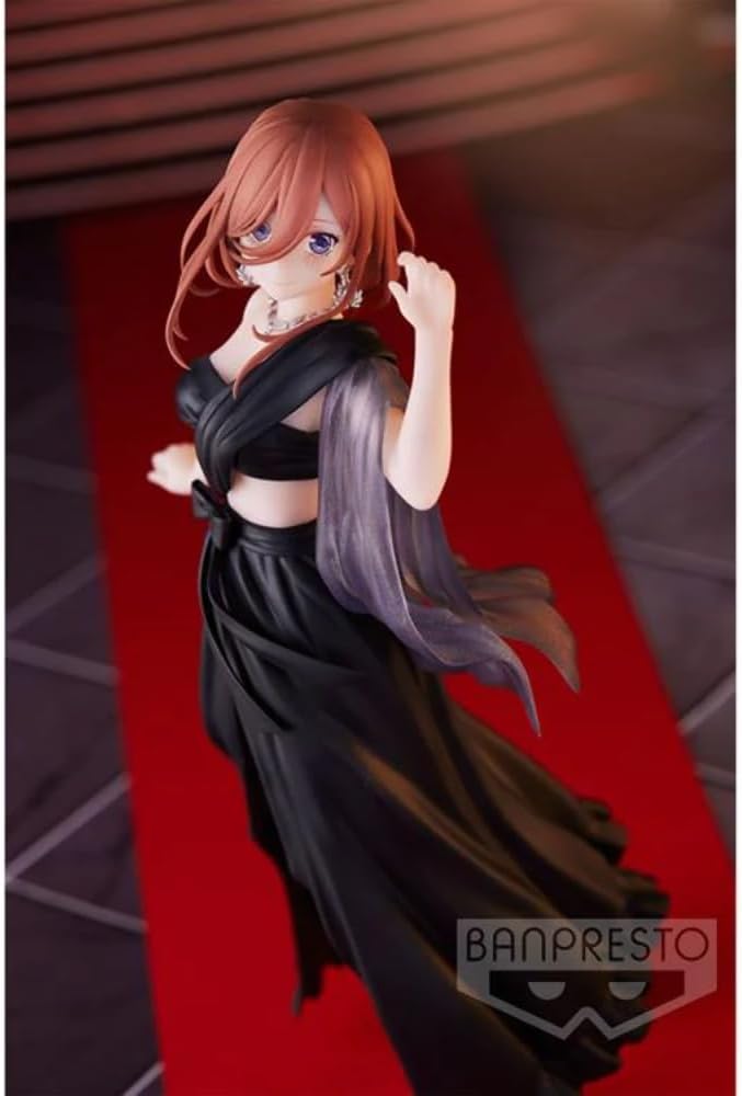 Banpresto La figura QUINTUPLETS ff Kyunties Miku Nakano