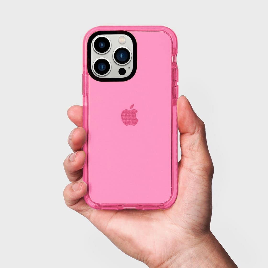 Funda transparente neón para iPhone 11 Pro Max, bonito diseño retro vibrante para mujeres, accesorios de los años 80, funda protectora de silicona