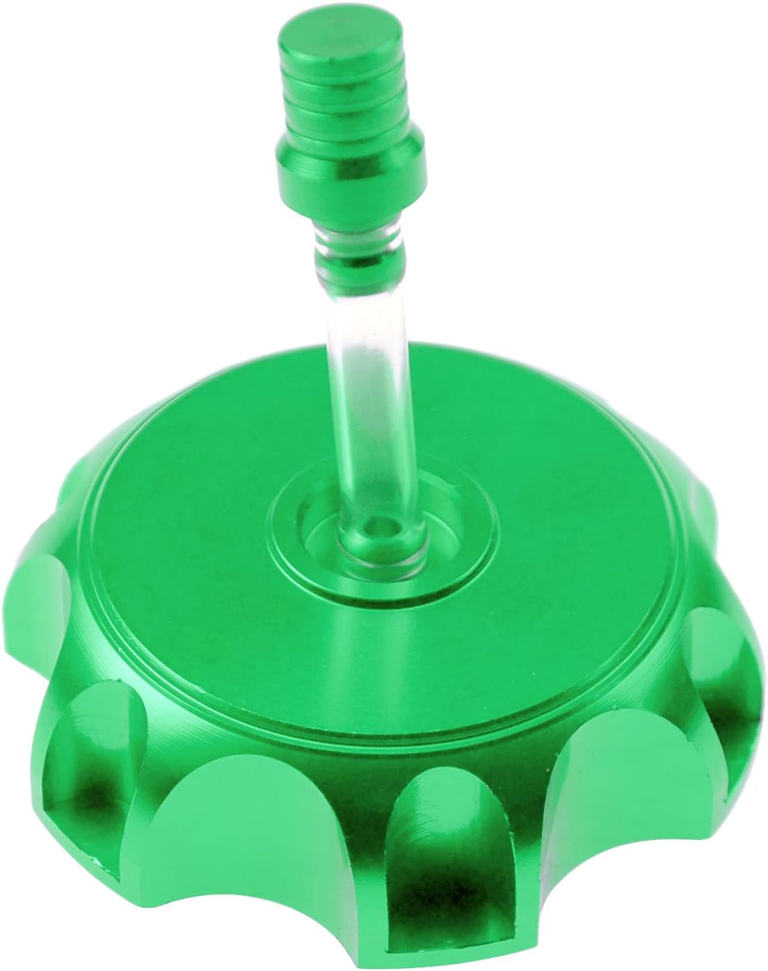 WOOSTAR Tapa de depósito de combustible CNC de repuesto para Taotao Roketa Apollo SSR 50cc 70cc 110cc 125cc 150cc ATV Dirt Bike Pit Bike Verde