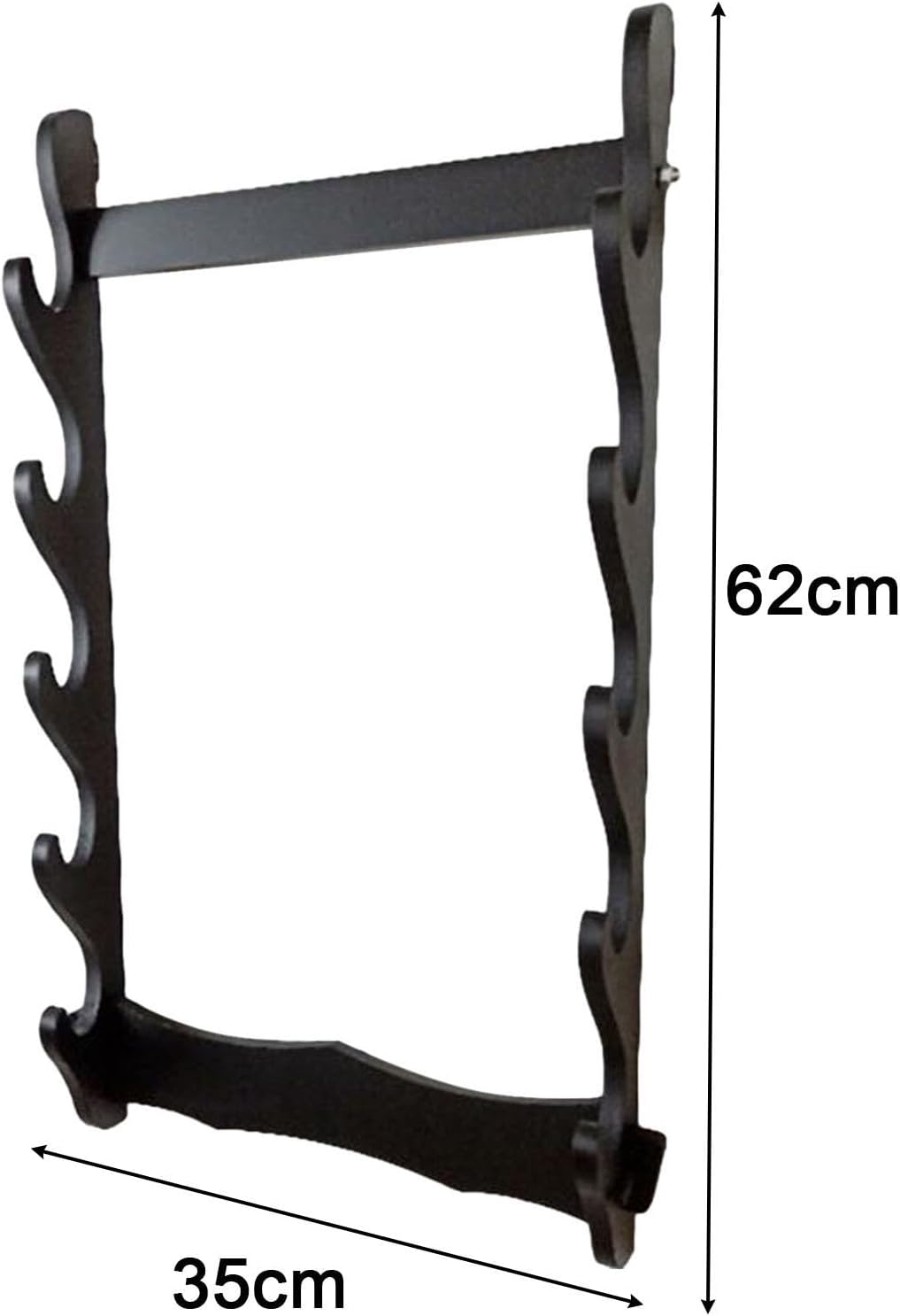 Samurai Rack Sword Holder Accessories Horizontal Base,No Hardware Bracket,Tanto Holder for Wakizashi,Collection Sword
