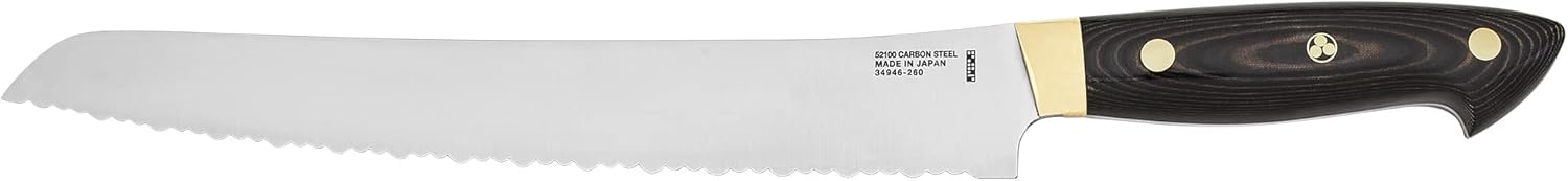 KRAMER by ZWILLING EUROLINE Carbon Collection 2.0 – Cuchillo para pan de 10 pulgadas