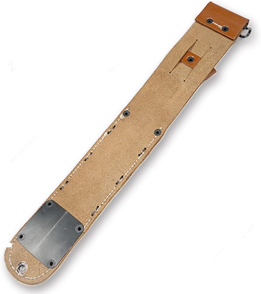 Cubierta de vaina de cuchillo M6, cubierta de cuchillo de piel de vaca, cubierta de herramienta al aire libre, réplica de la Segunda Guerra Mundial