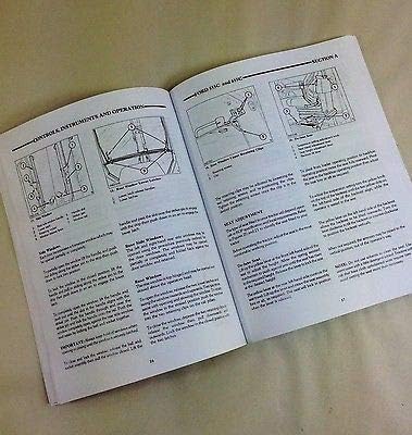 Manual de operador para Ford 555C 655C Tractor Loader Retroexcavadora Lubricante de mantenimiento para propietarios