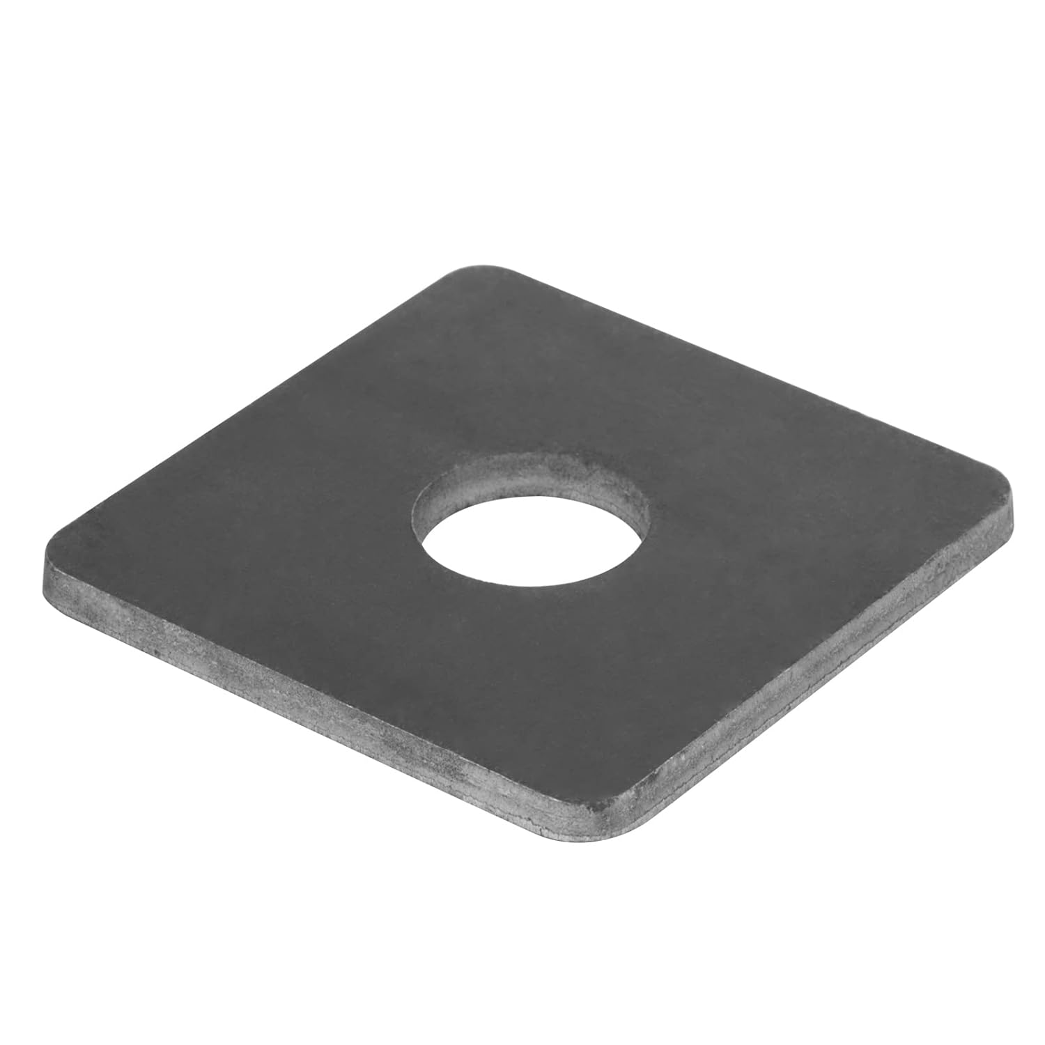 8 placas de arandela cuadradas de 2-38 pulgadas x 2-38 pulgadas, arandela de placa de rodamiento de acero al carbono, apta para pernos de 916