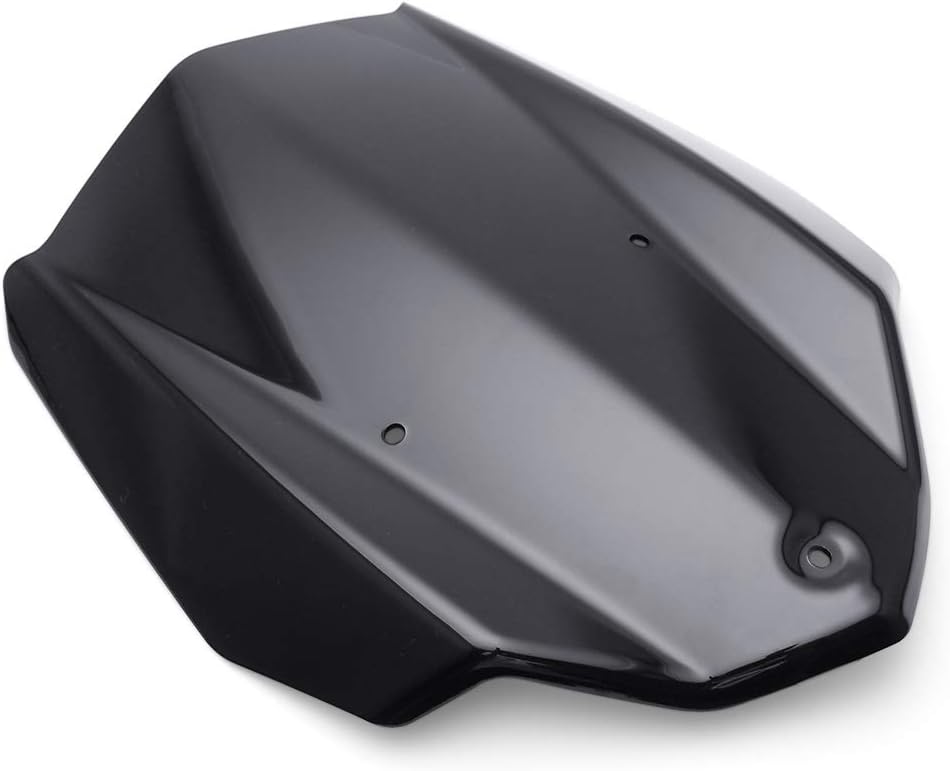 Motorcycle Windshield Windscreen Compatible with MT-03 MT03 MT 03 FZ-03 FZ03 FZ 03 2016 2017 2018 2019 Double Bubble Windshield Wind Deflectors