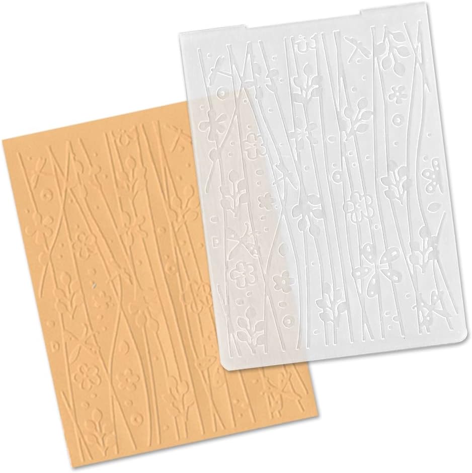 Flores Ramas Carpetas de grabado de plástico para hacer tarjetas Fondo Scrapbooking Plantilla de plástico Álbum de fotos Papel de tarjeta Hecho a