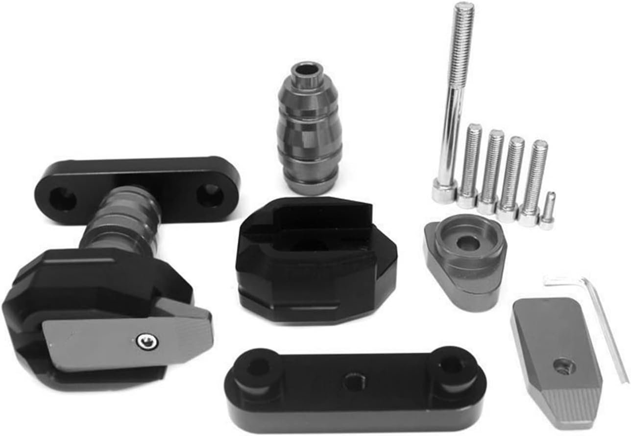 WELSAA Protectores cónicos Pro para Bajaj Dominar 400 Motocicleta Motor Marcos Sliders Protector Protector Protector Caídas Kits de piezas para