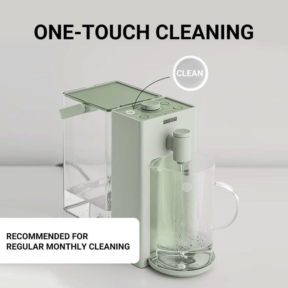 BUYDEEM S9013 Dispensador de agua caliente instantáneo, caldera de agua para encimera y calentador para té, café y fórmula para bebés, 8