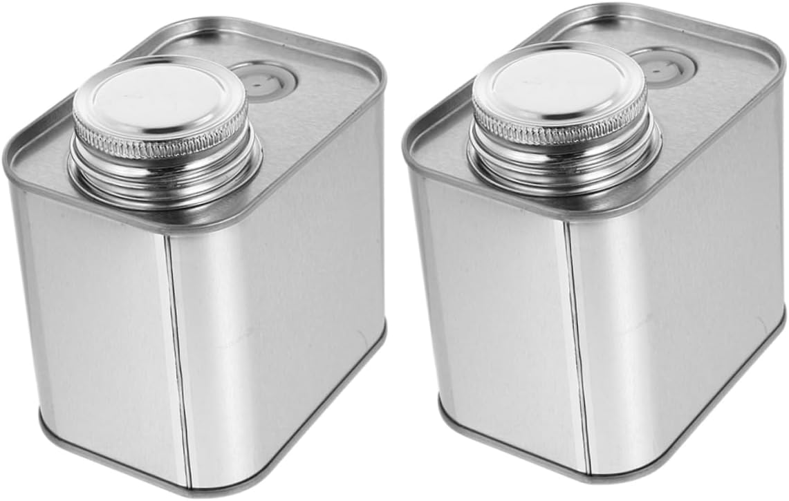 Tanque de almacenamiento de granos de café, 2 unidades, velas redondas, posos de café, frascos de almacenamiento con tapas, contenedor de lata de