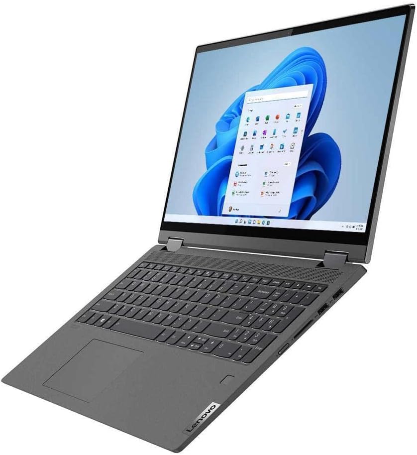 Lenovo Flex 5i – Laptop convertible 2 en 1 en gris grafito con pantalla táctil FHD 14, Intel Core i5-1135G7 hasta 4.2Ghz 16GB DDR4 RAM 512GB SSD
