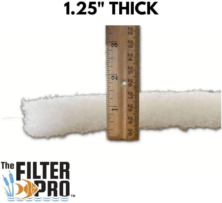 Cortar la alfombrilla de repuesto para skimmer beige para adaptarse a marcas populares, fabricada en Estados Unidos (14 x 18 x 1.25 pulgadas de