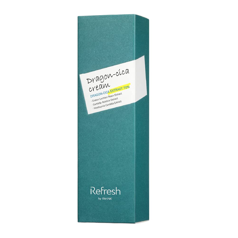 ReNK Refresh Dragon-cica Crema hidratante para piel sensible, 1.69 onzas líquidas