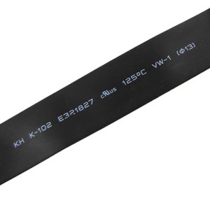 uxcell Tubo termorretráctil Tubo, 9.8ft, 0.512 in, Negro uxcell Tubo termorretráctil Tubo, 9.8ft, 0.512 in, Negro