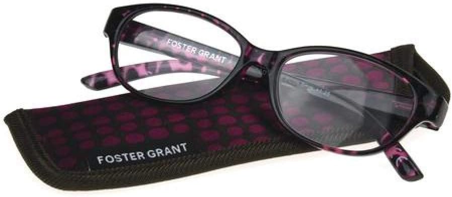 Foster Grant Gafas de lectura Monica para mujer con estuche nuevo +2.75