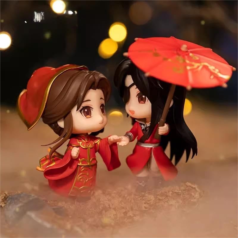 Figura de anime Heaven Official’s Blessing de Hua Cheng y XIE LING, Tian GUAN CI FU, adornos de figuras (YU JUN YUE FENG)