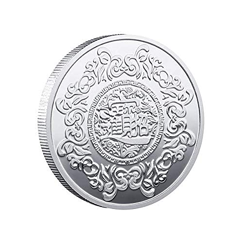 Moneda de colección conmemorativa de Mickey y Minnie (plata)