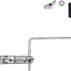 Soporte de abrazaderas de extensión de tambor + brazo de pluma de platillo en forma de Z con tuerca de ajuste rápido para soportes y soportes de Soporte de abrazaderas de extensión de tambor + brazo de pluma de platillo en forma de Z con tuerca de ajuste rápido para soportes y soportes de