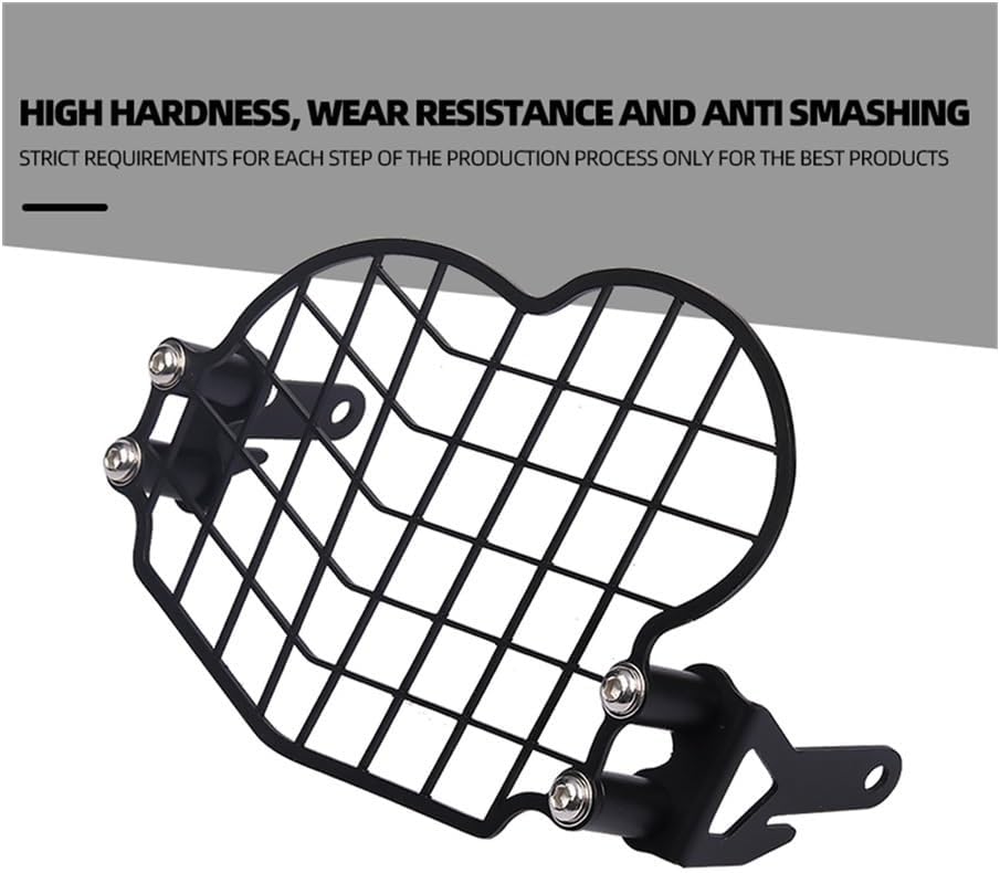 for BMW G 650 GS G650GS 2011-2017 Motorcycle Headlight Grille Cover Light Protection (Color  Acrylic (Clear))