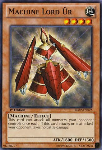 YU-GI-OH! – Machine Lord Ür (BP02-EN072) – Battle Pack 2 War of The Giants – 1 edición – Común