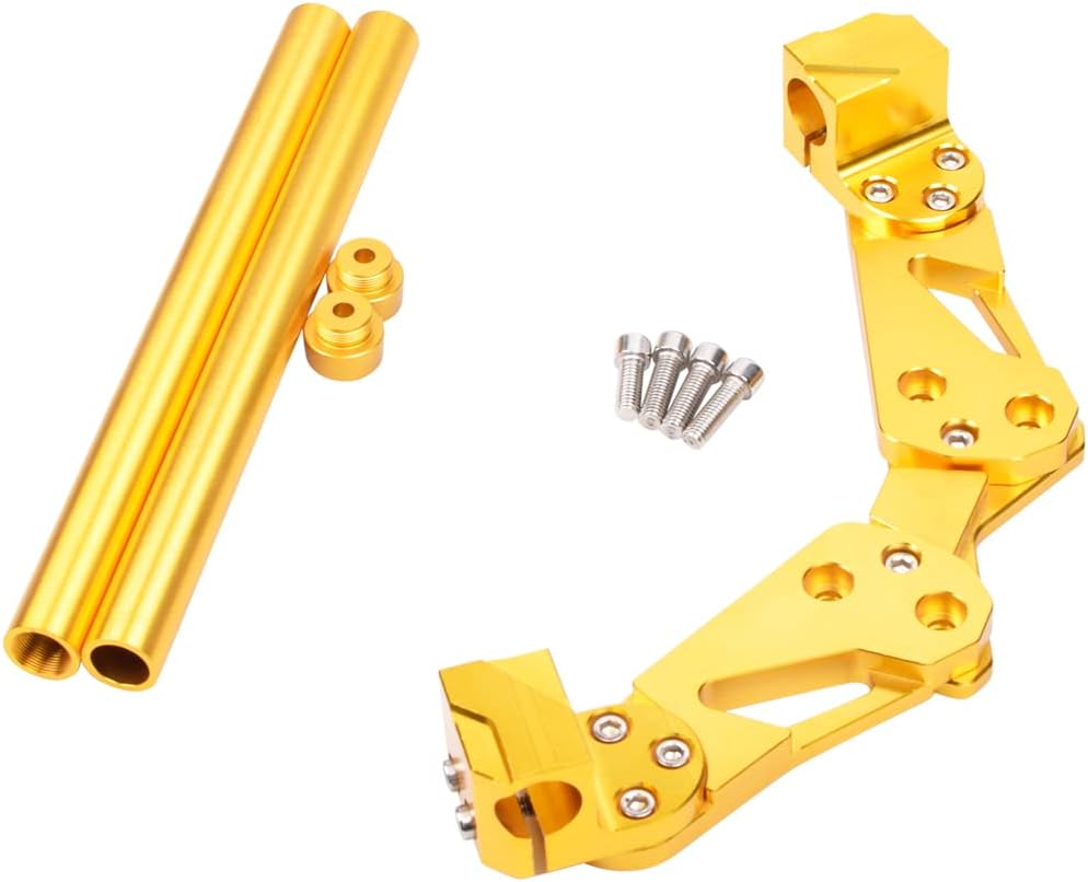 Barra de manillar motificada para motocicleta B0C281GP8N compatible con Grom MSX125 Clip de tubo de horquilla en manillares Racing ATV Expansión