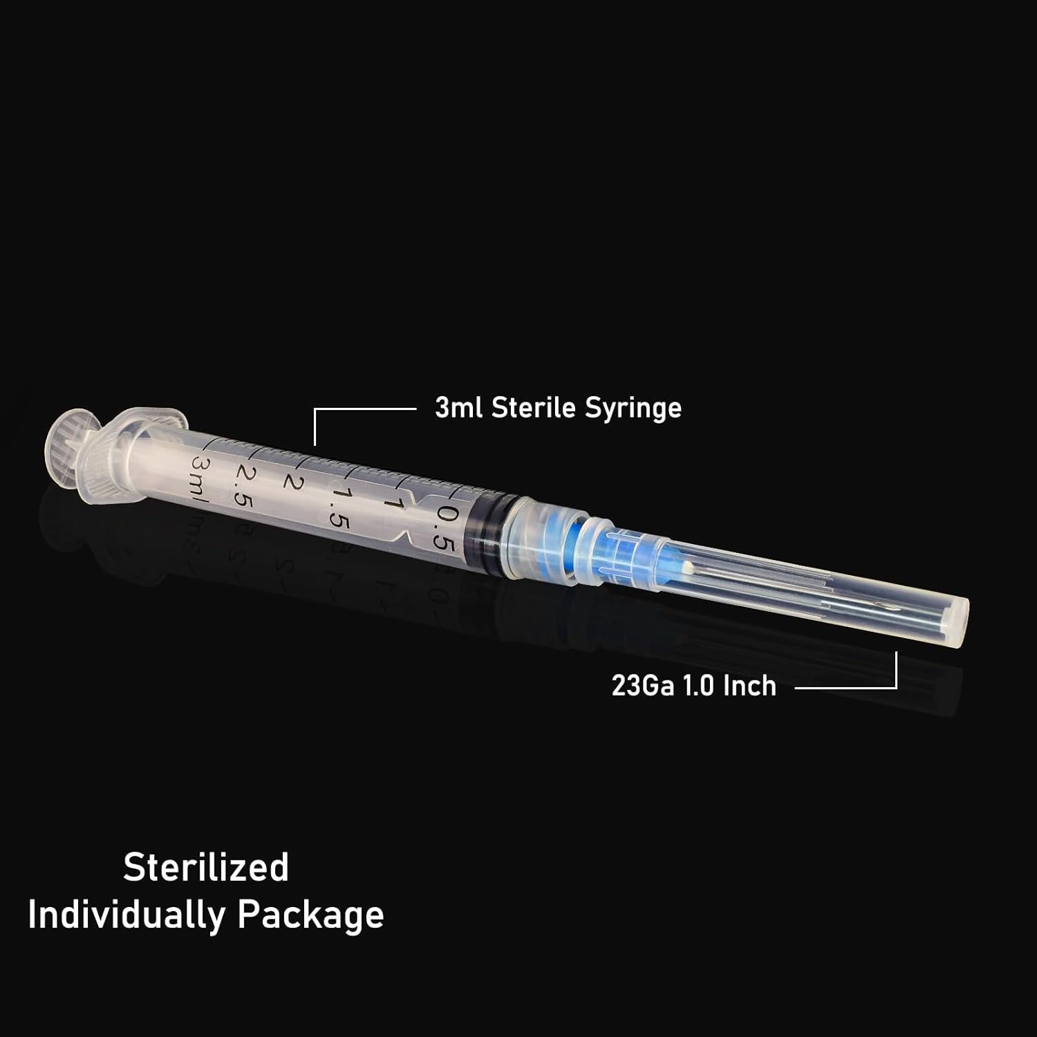 Desechables de 0.1 onzas líquidas con suministros de laboratorio de 0.81 oz, envueltos individualmente, paquete de 100