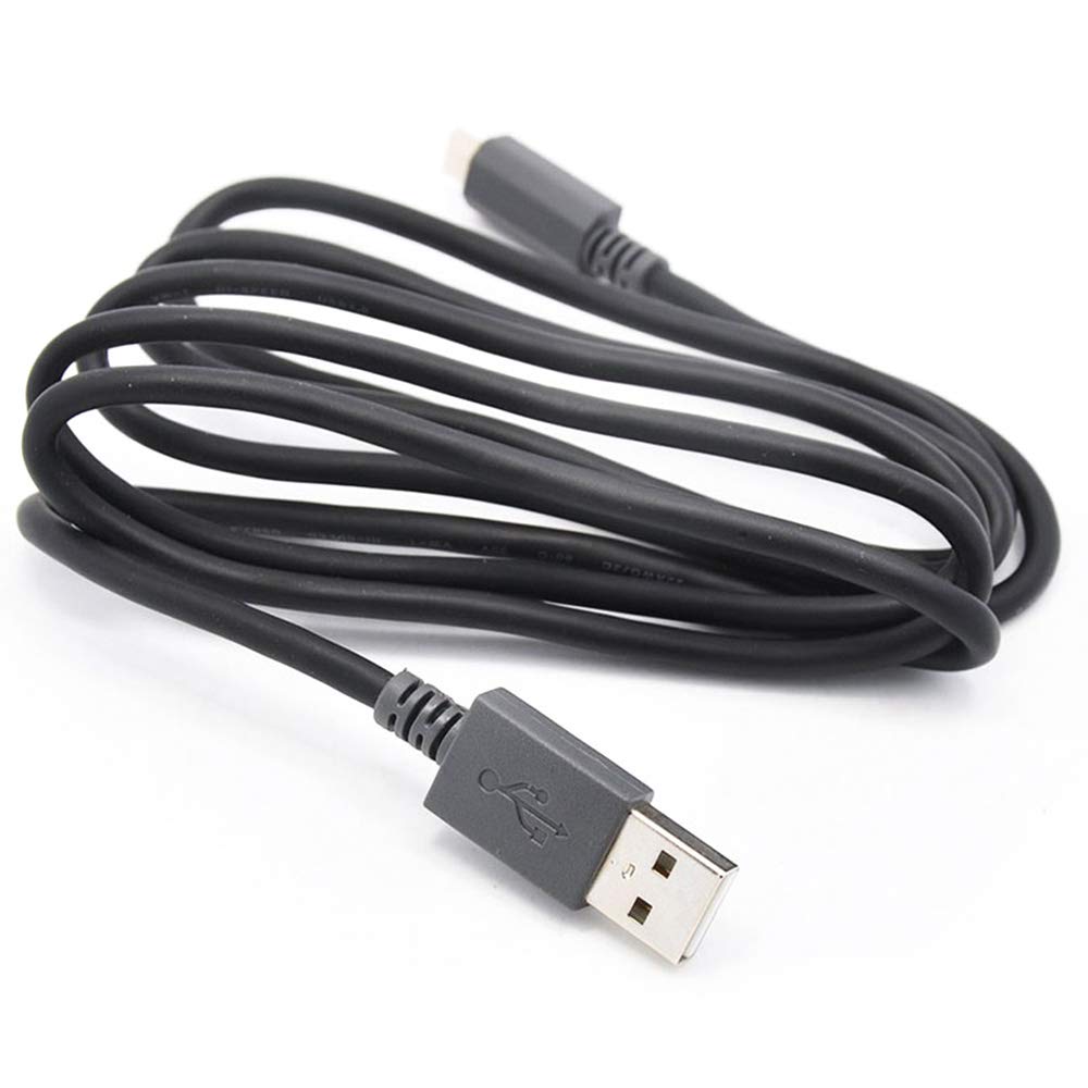 Atneway Cable de carga USB de repuesto compatible con auriculares Bose SoundLink RevolveRevolve+ MiniMini2QC20QC30QC25QC35 (3.3 piesnegro)