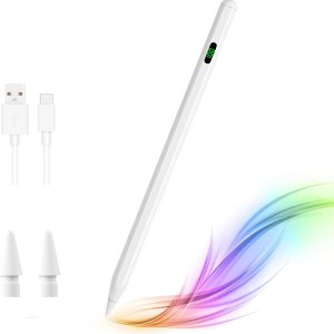 Lápiz óptico para Apple iPad Pencil10 9 generación, iPad Pencil para iPad Active Pencil compatible con Apple iPad Pro 11 y 12.9 pulgadas, iPad 876 Lápiz óptico para Apple iPad Pencil10 9 generación, iPad Pencil para iPad Active Pencil compatible con Apple iPad Pro 11 y 12.9 pulgadas, iPad 876